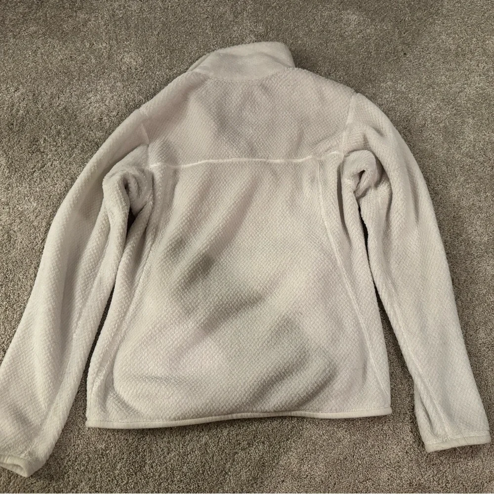 Patagonia Re-Tool Snap-T Fleece Pullover Natural Tan Pocket Women’s S